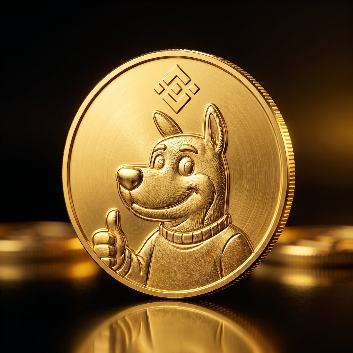 Gold BNB GUY coin, macro